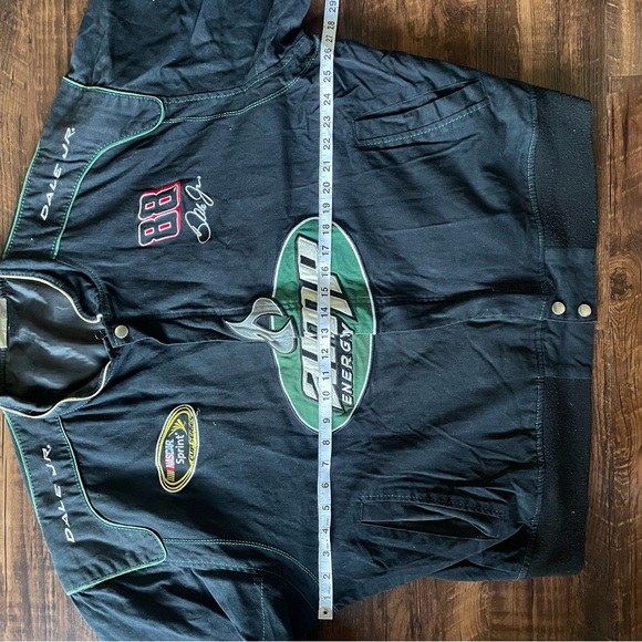 Vintage NASCAR Dale Earnhardt Jr. AMP Energy Embroidered Jacket- XL - Picture 4 of 7